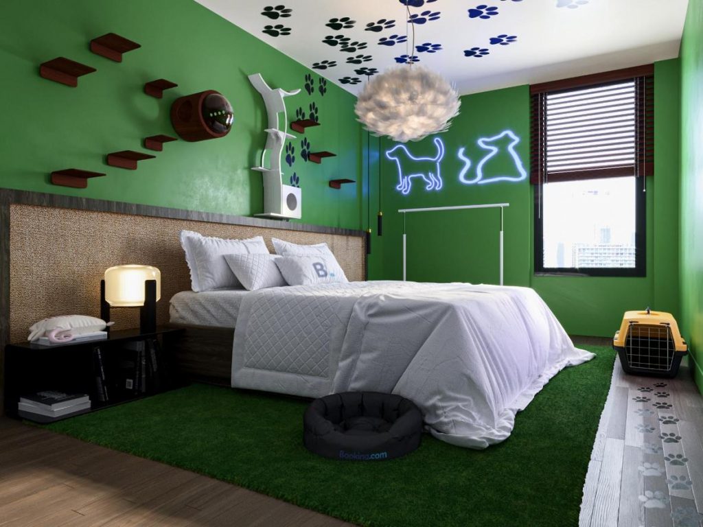 Booking's Pop-Up Hotel | Go– PopUp