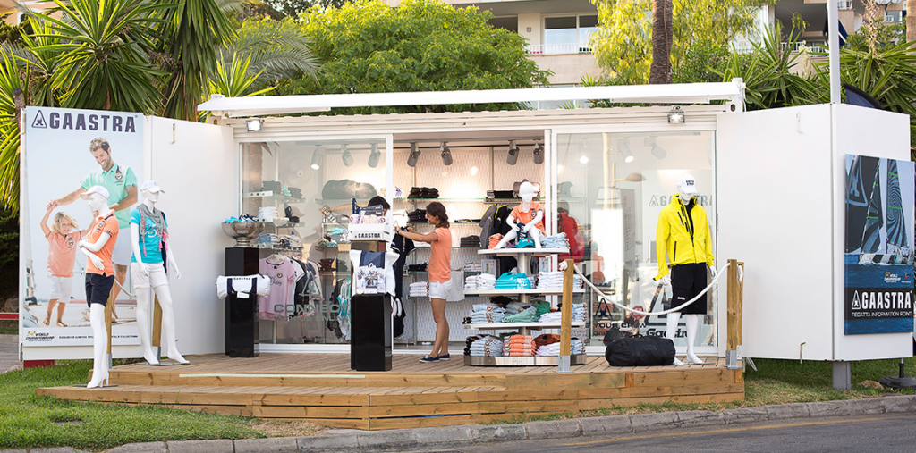 Shipping Containers Customized for Pop-Up Retail Store