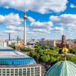 Berlin view over city