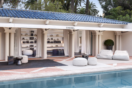 Chanel in Saint-Tropez: guided visit of the temporary store in images